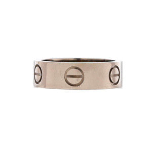 Cartier Love Band Ring 18K White Gold